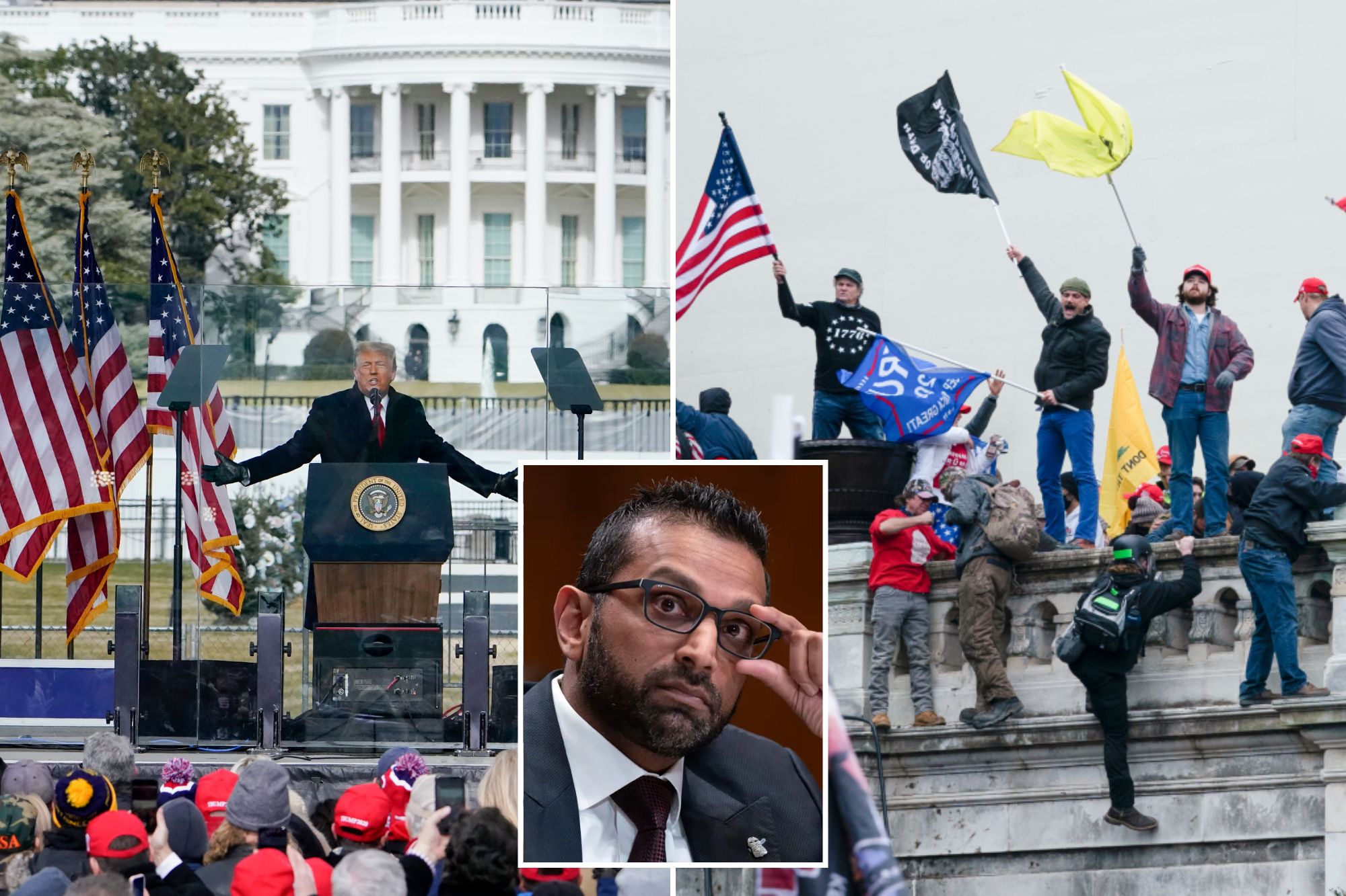FBI Kash Patel votes the "definitive answer" on January 6, the question is "come"