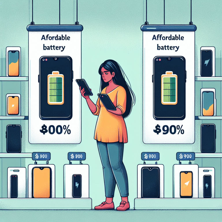 how to pick a cheap smartphone with good battery