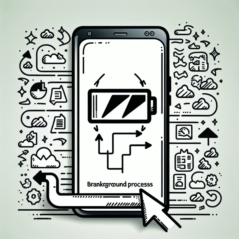 streamlining background processes for better battery life on cheap smartphones