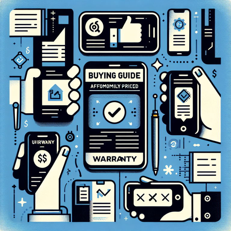 affordable smartphones buying guide with warranty tips