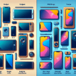 comparing budget smartphones and mid-range options
