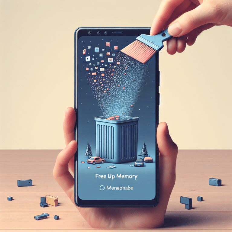 freeing up RAM on budget smartphones